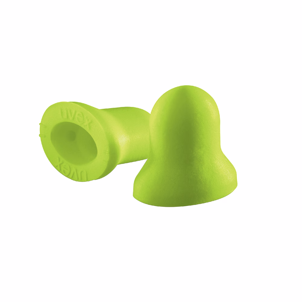 uvex xact-fit, replacement pods, lime, Medium SNR 26 (250 Pairs)