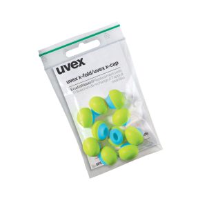 uvex x-cap, replacement pods, lime, SNR 24 (60 Pairs)