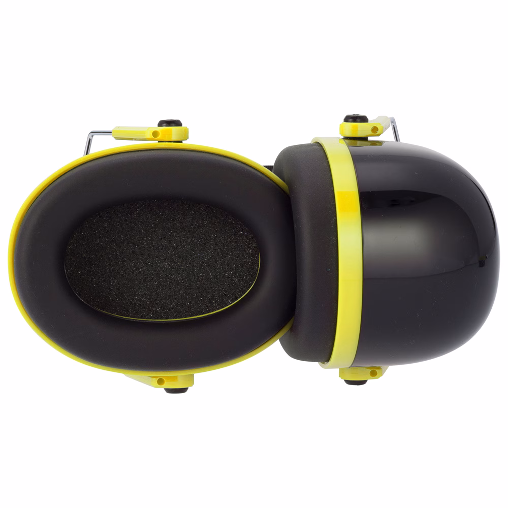 uvex K2, earmuffs, black/yellow, adjustable SNR 32 - Image 5
