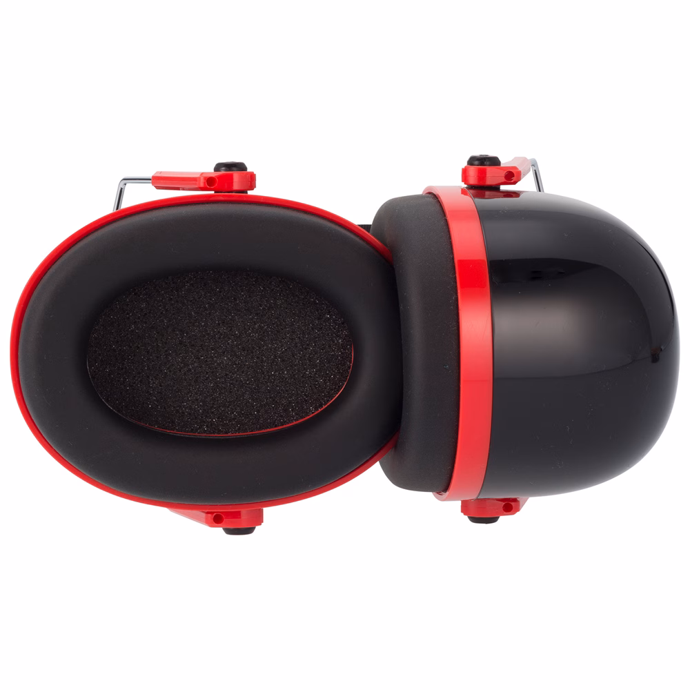 uvex K3, earmuffs, black/red, adjustable SNR 33 - Image 6
