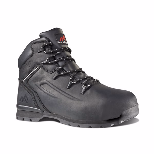 Rock Fall Carson Black Waterproof Safety Boot S7S HRO FO SR