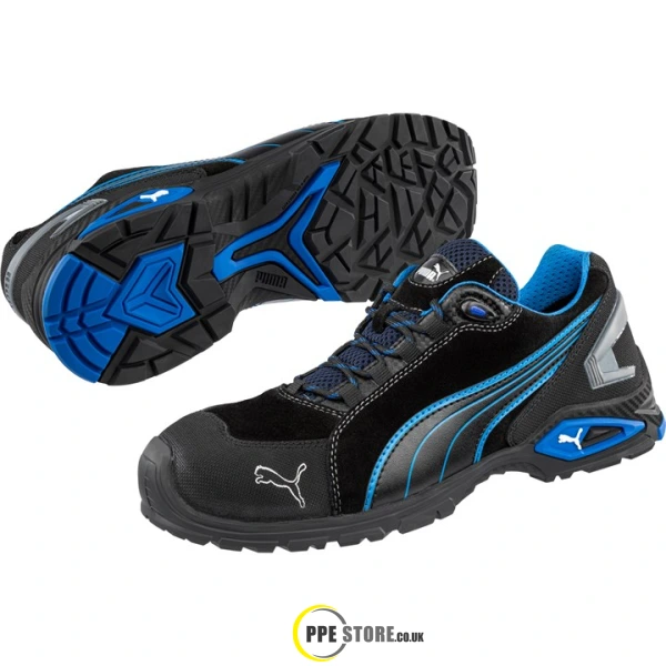 Puma Safety Rio Black Low S3 SRC - PPE Store
