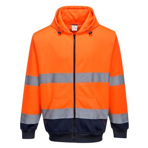 Portwest B317 Two-Tone Zip Front Hoodie - Various Colours