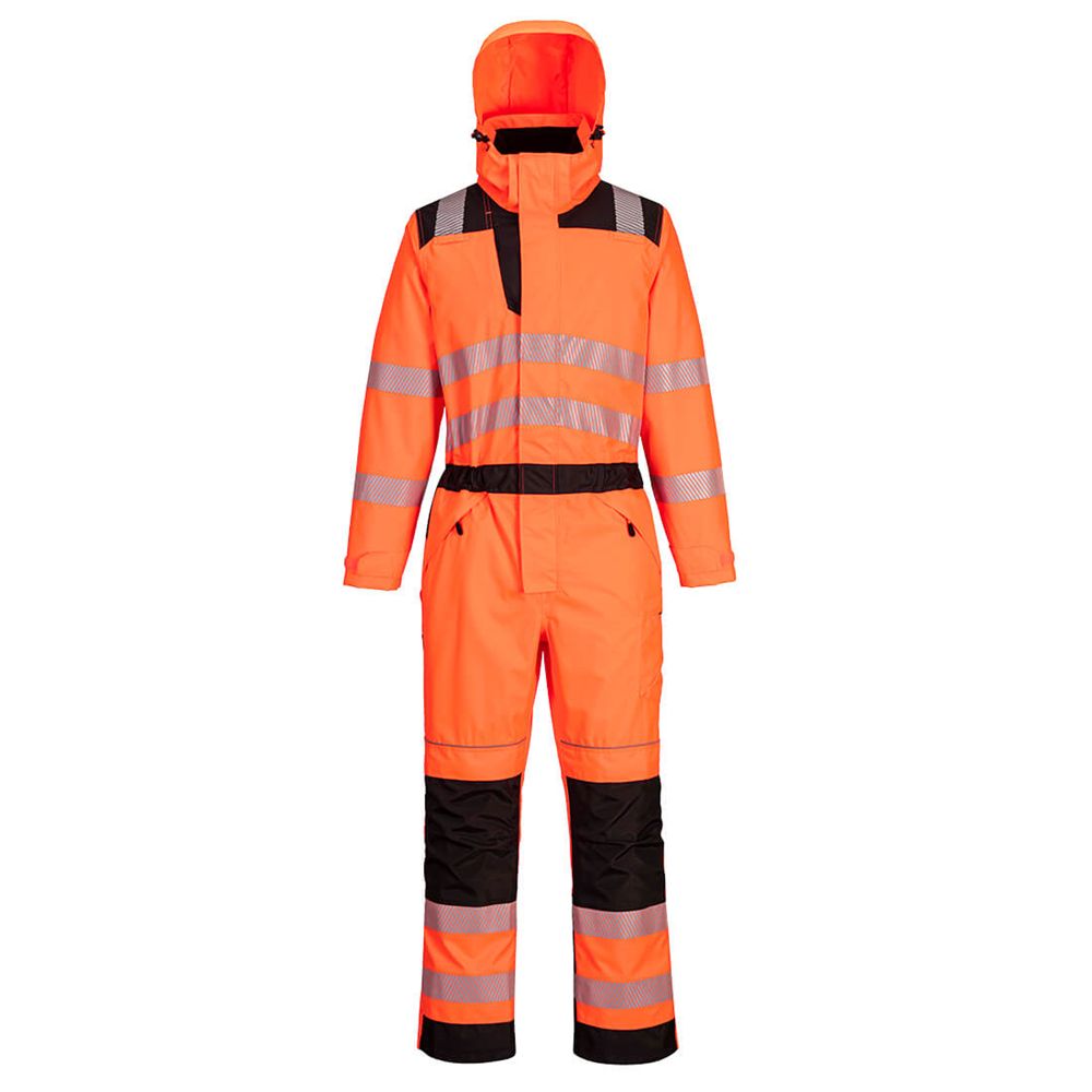 Portwest PW355 PW3 Hi-Vis Rain Coverall - Various Colours