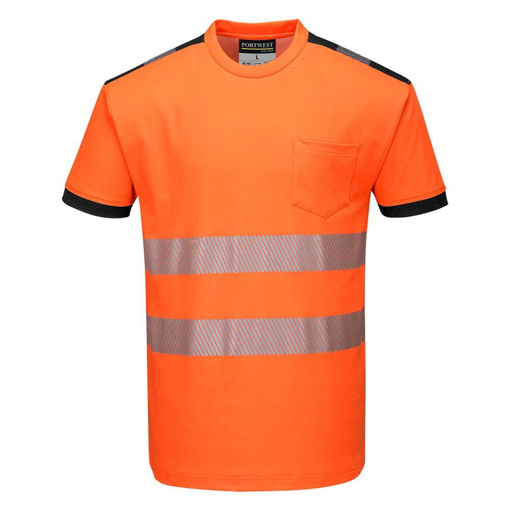Portwest T181 PW3 Hi-Vis T-Shirt S/S - Various Colours
