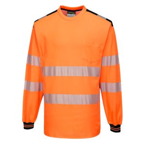 Portwest T185 PW3 Hi-Vis T-Shirt L/S - Various Colours