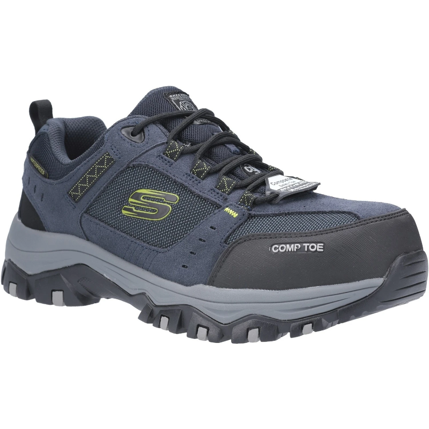 Skechers Waterproof Greetah Safety Hiker with Composite Toe