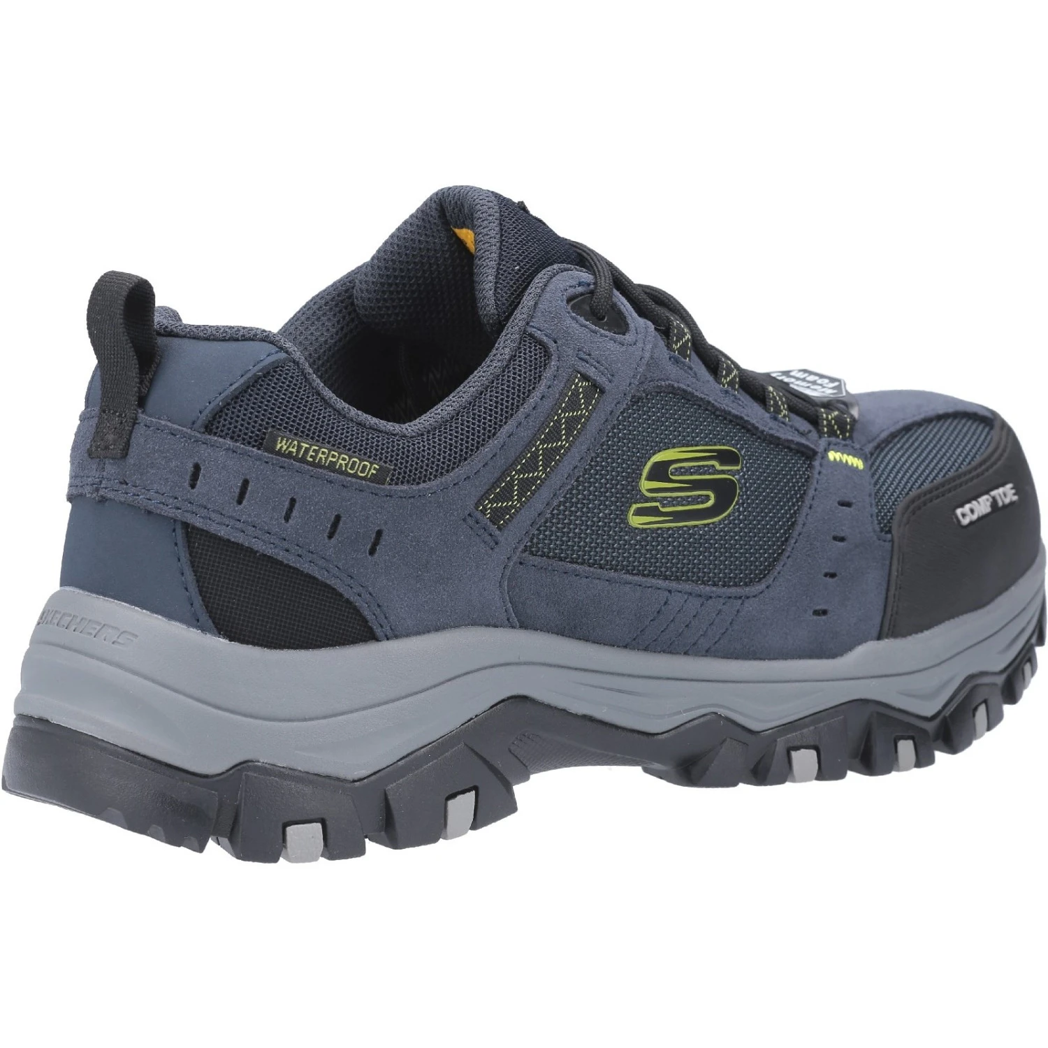 Skechers Waterproof Greetah Safety Hiker with Composite Toe - Image 2
