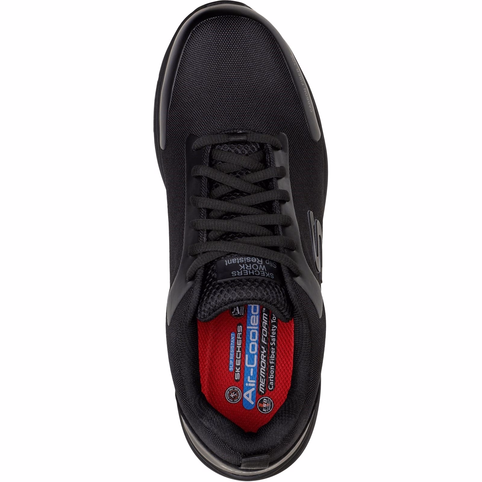 Skechers Ulmus SR Men’s ESD Safety Trainers – Black - Image 5
