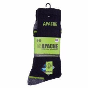 Apache BURLINGTON Pack Of 3 Work Socks