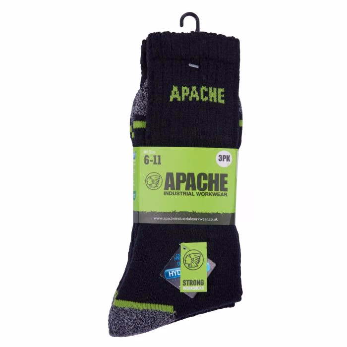 Apache BURLINGTON Pack Of 3 Work Socks