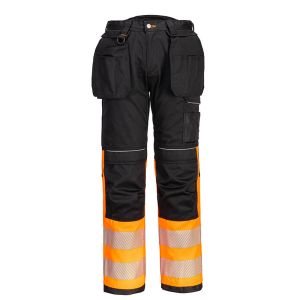 Portwest PW307 PW3 Hi-Vis Class 1 Holster Pocket Trousers - Various Colours