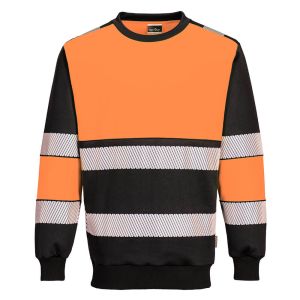 Portwest PW376 PW3 Hi-Vis Class 1 Sweatshirt - Various Colours