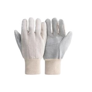 Pred Natural 8oz Cotton Chrome Drill Back Gloves