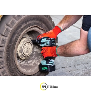 Pred Scarlet Palm Coated – Smooth Nitrile Gloves