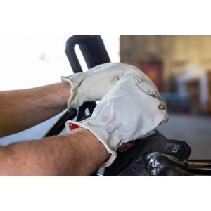 Standard Hide Drivers Glove Ivory Hide Leather Drivers Hlove
