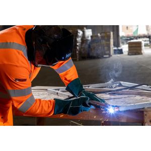 Green Lightning Reversible Mig Gauntlet -Green