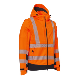 ELKA 117300R Waterproof Visible Xtreme Softshell Jacket with detachable sleeves - Various Colours