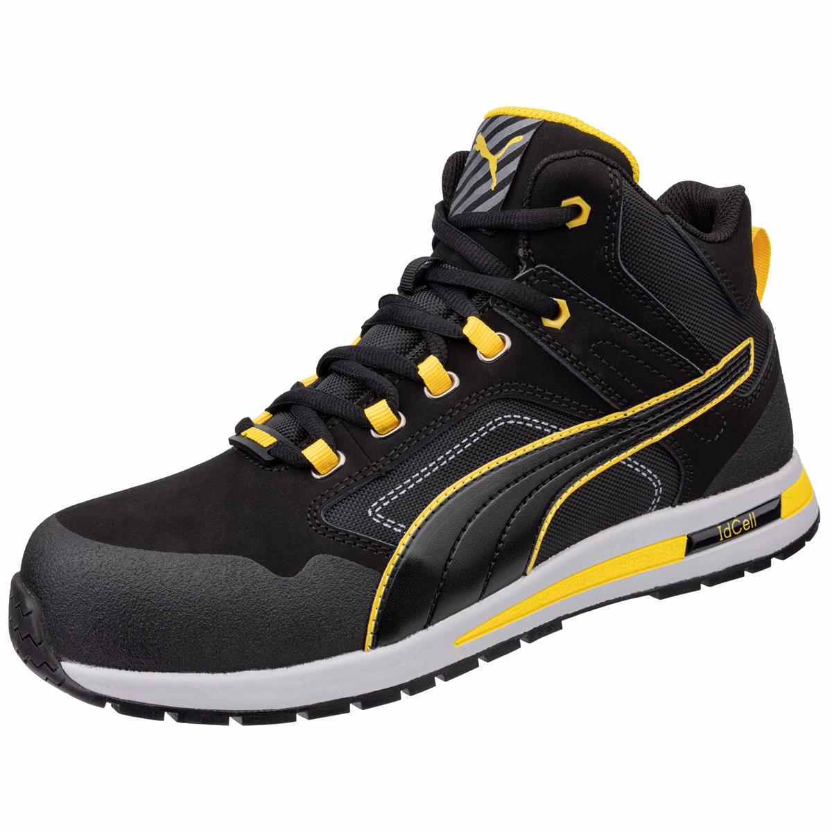Puma Safety Crosstwist Mid Black Safety Boots SB E PS WPA