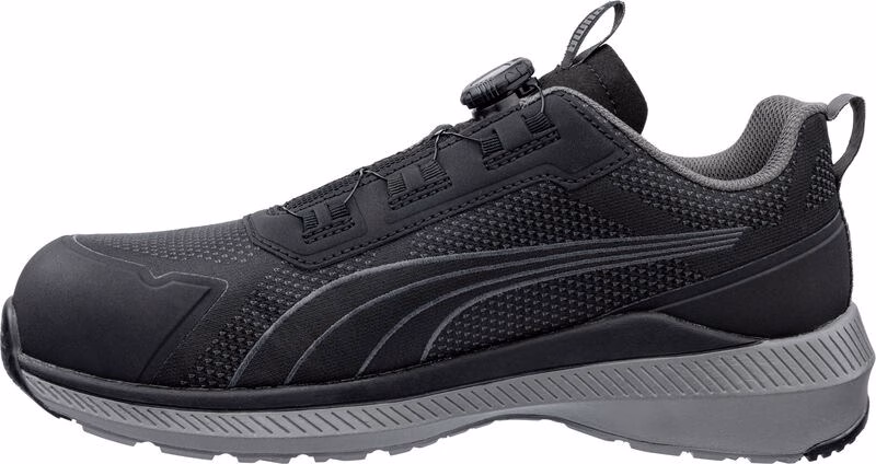 Puma Safety Slide Disc Low Black Safety Trainers S1PS ESD - Image 4
